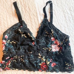 Torrid lace floral bralette